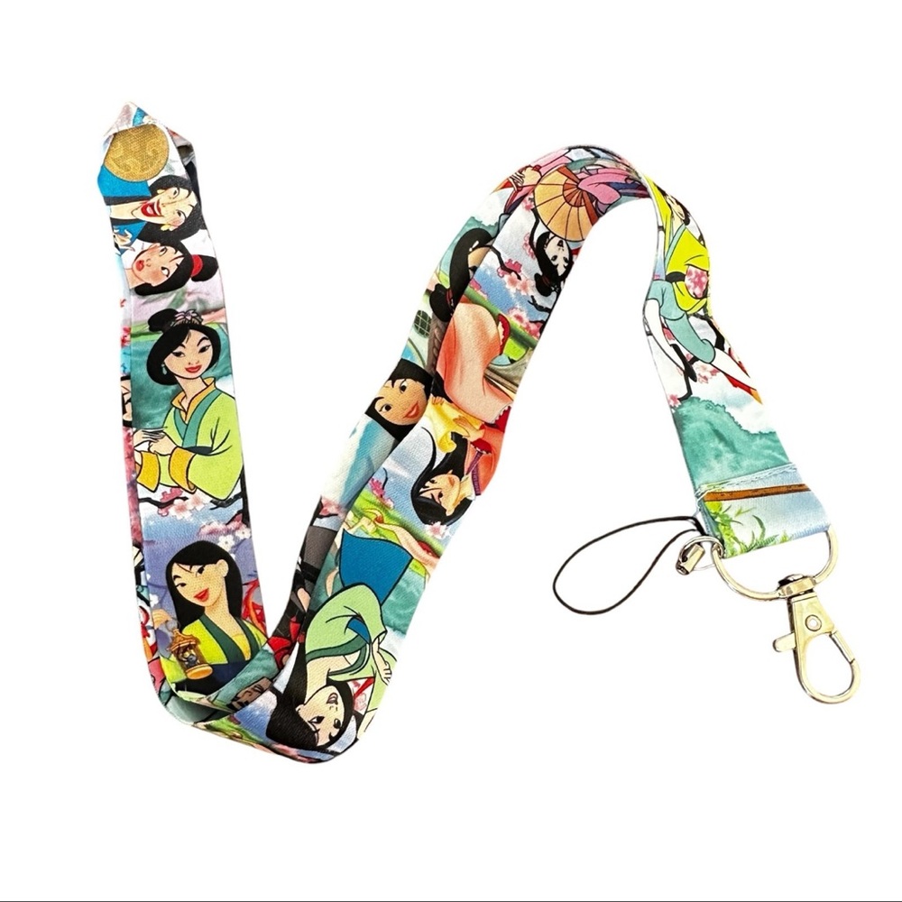 Colorful Character Lanyard mulan